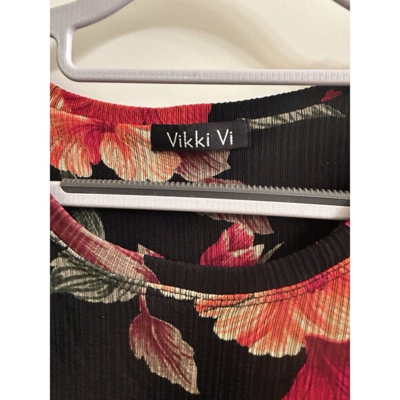 Vicki Vi Floral Tropical Garden Plus Women’s Size 3X NWT - Picture 5 of 5
